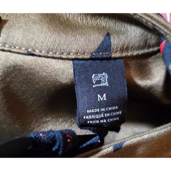 Scotch & Soda Madison Scotch Stargazer Military 1/2 Zip Pullover TOP Women MED - Picture 8 of 8